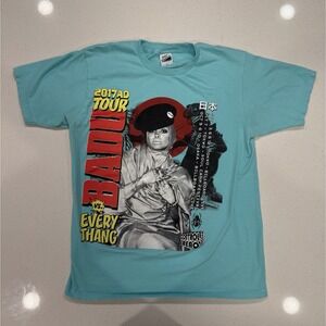 Erykah Badu 2017 AD Tour Badu Vs‎ Every Thang Tshirt Size Large
